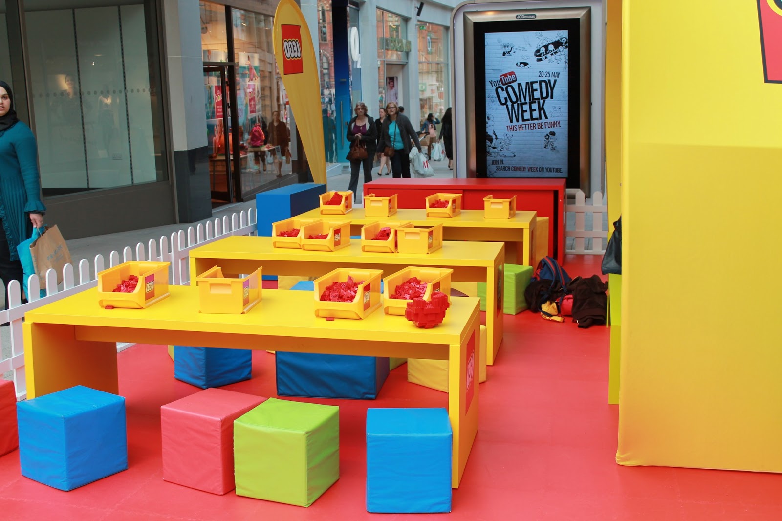 LEGO Store Leeds Trinity Centre U me and the kids