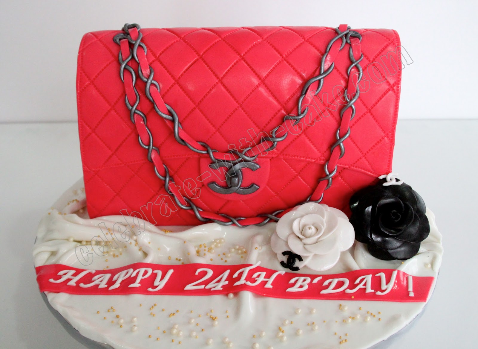 Celebrate with Cake! Chanel Bag Cake