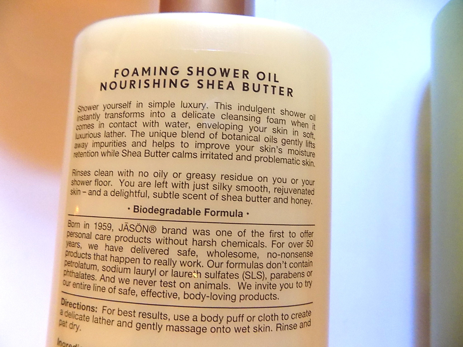 The Beauty Alchemist Jason Foaming Shower Oil