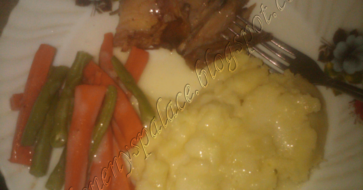 Neny's Palace Roast Chicken with Mashed Potato and Gravy