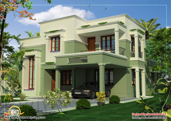 Double story house - 2367 Sq. Ft. (220 Sq. Ft.) (263 Square Yards) - March 2012