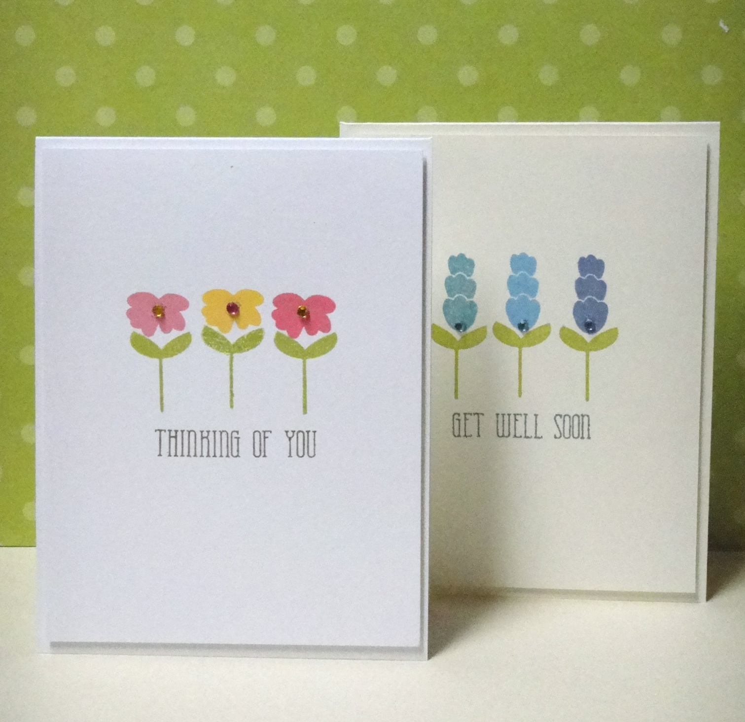 three umbrellas More Petals and Stems