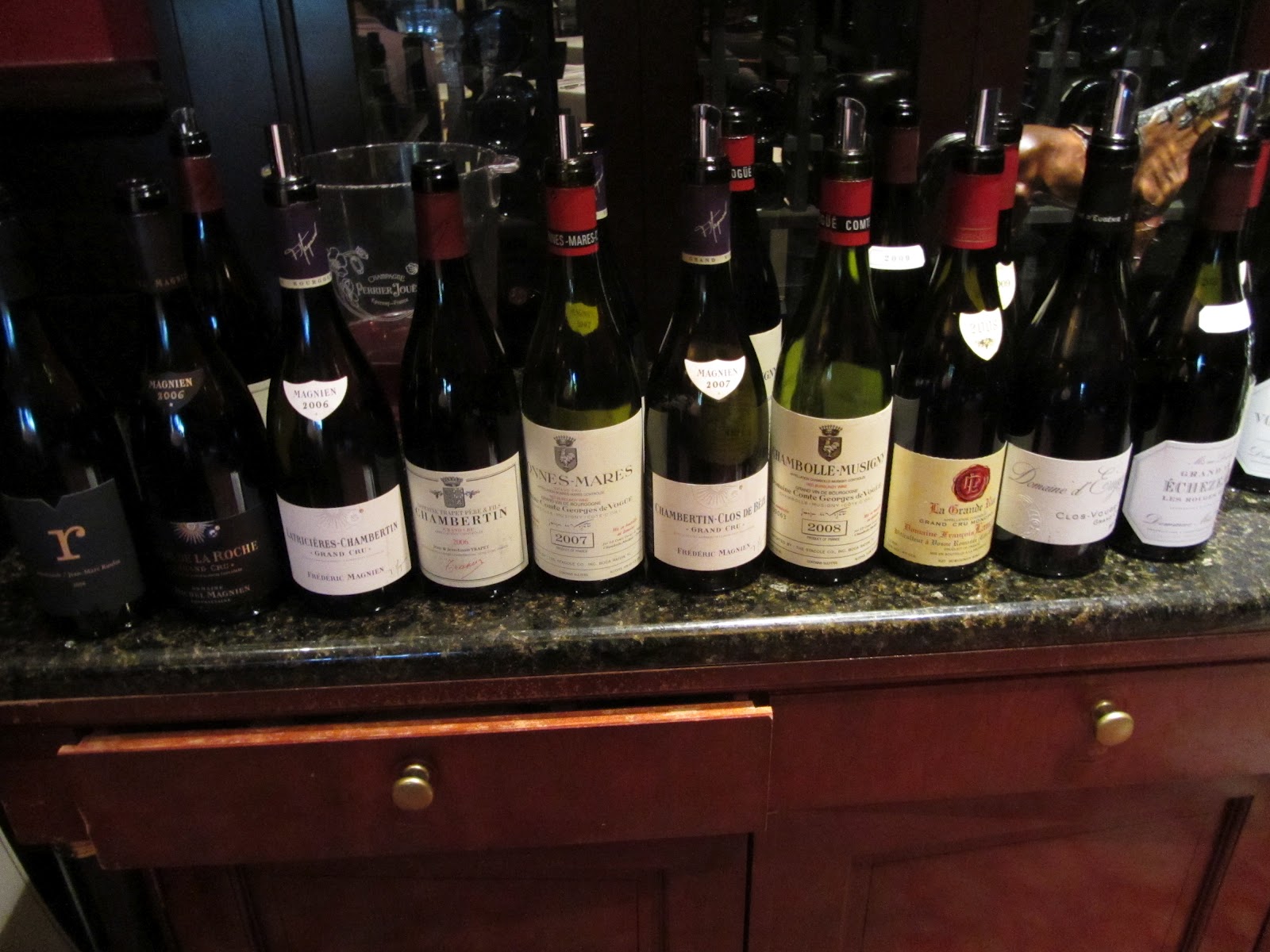 Wine Mise en abyme Stacole Fine Wines Burgundy Tasting at Capital