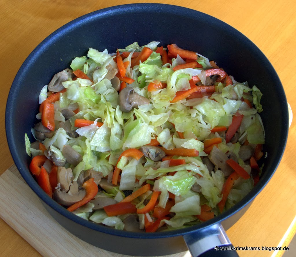 Spitzkohl à la Corri Spitzkohl, Rezept, Kochen, vegetarisch, Tim Mälzer, Champignons