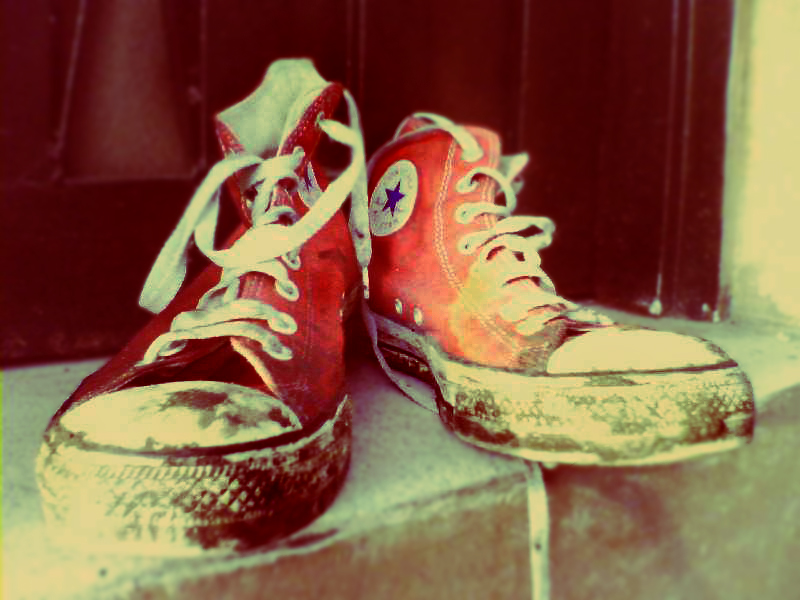 dirty converse shoes