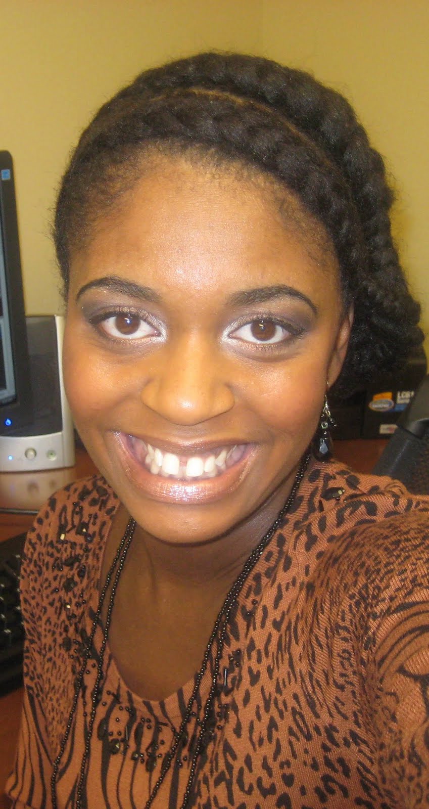 Naturally Elegant Hair Today Side Swept Cornrows