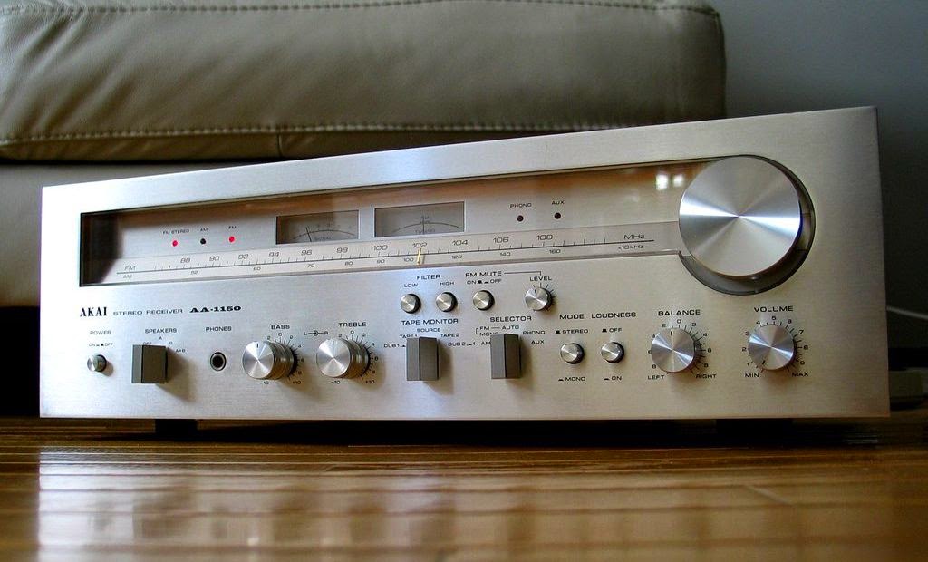 Akai AA1150 Analog Stereo Receiver AudioBaza