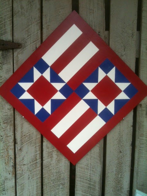 Patriotic barn quilt designs