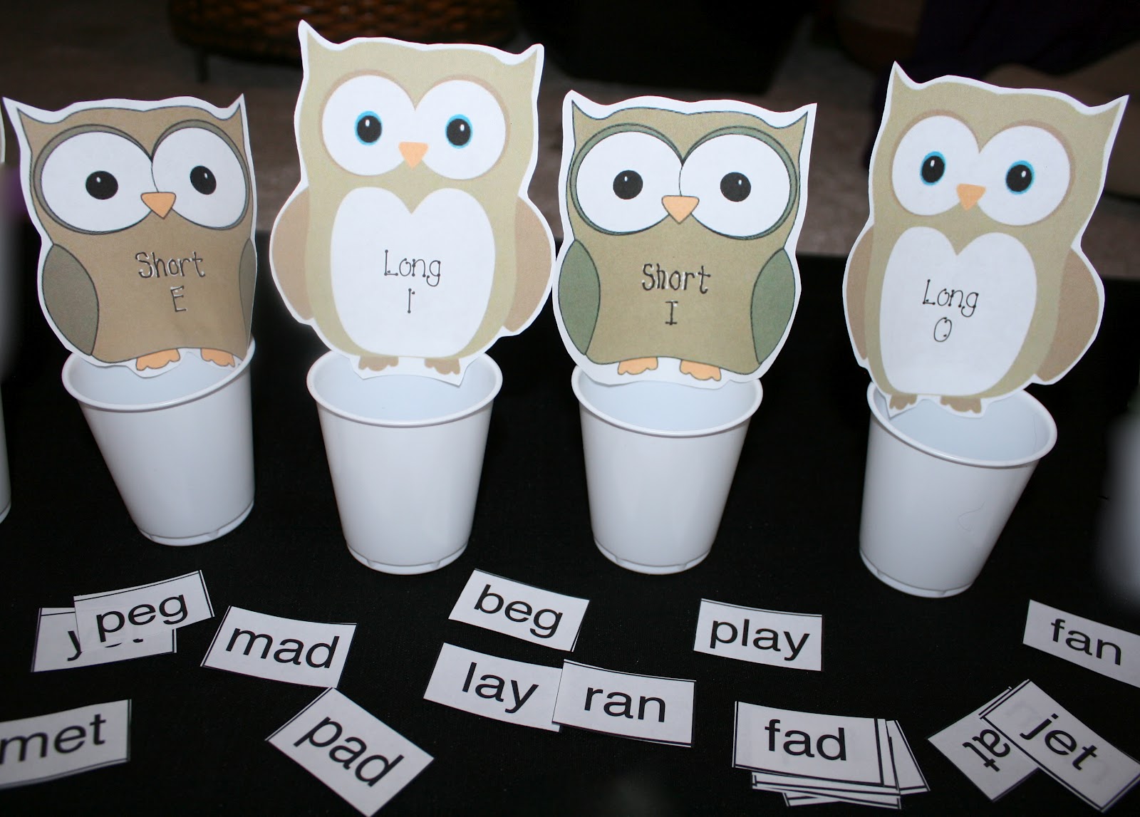 Vowel Owls Classroom Freebies