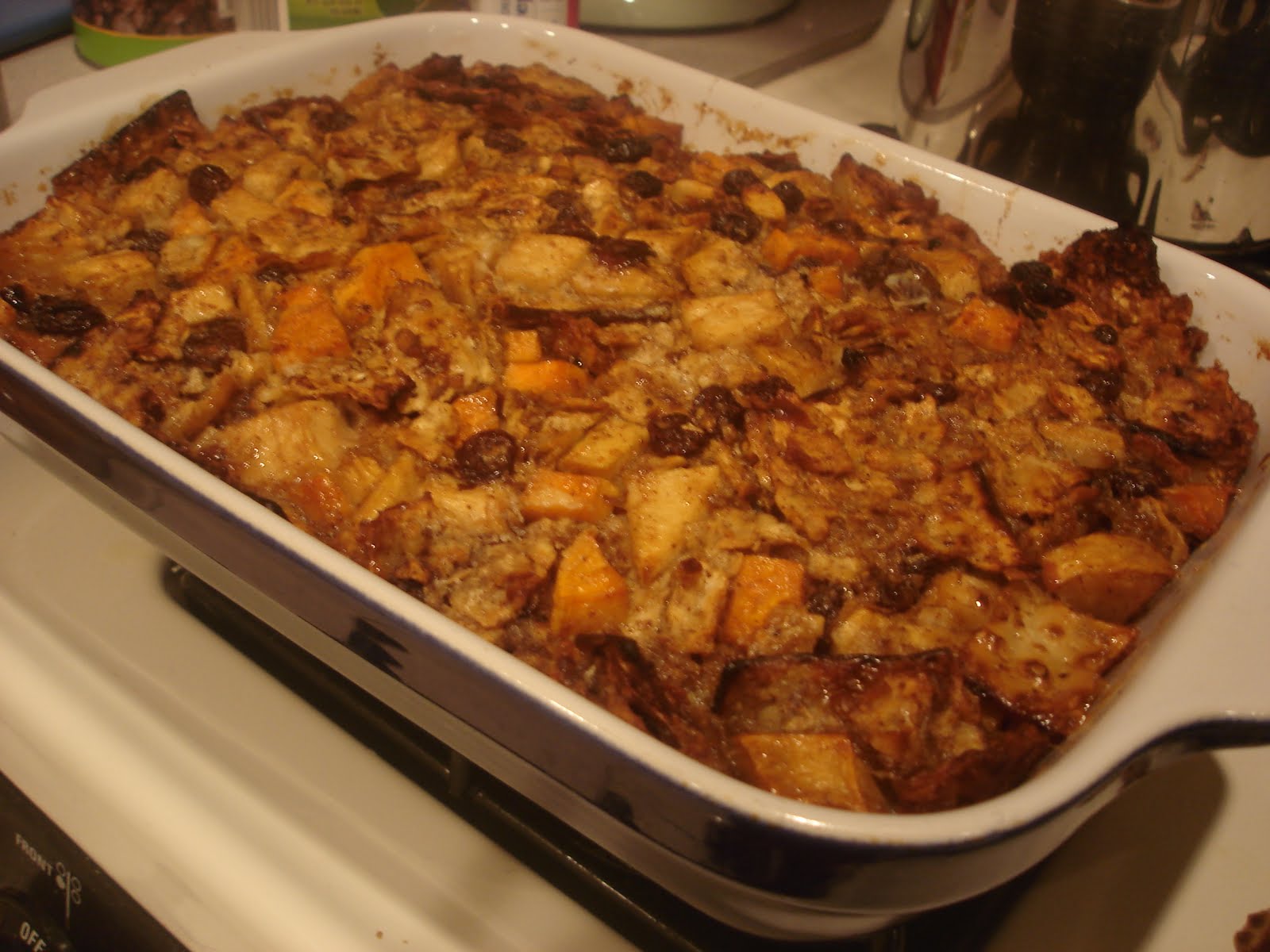 A Kitchen In Brooklyn Sasha's Kitchen AppleSweet Potato Matzo Kugel