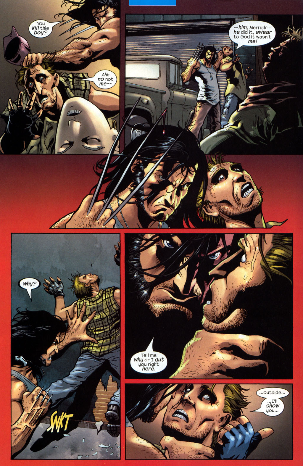Read online Wolverine (2003) comic - Issue #7 - 7