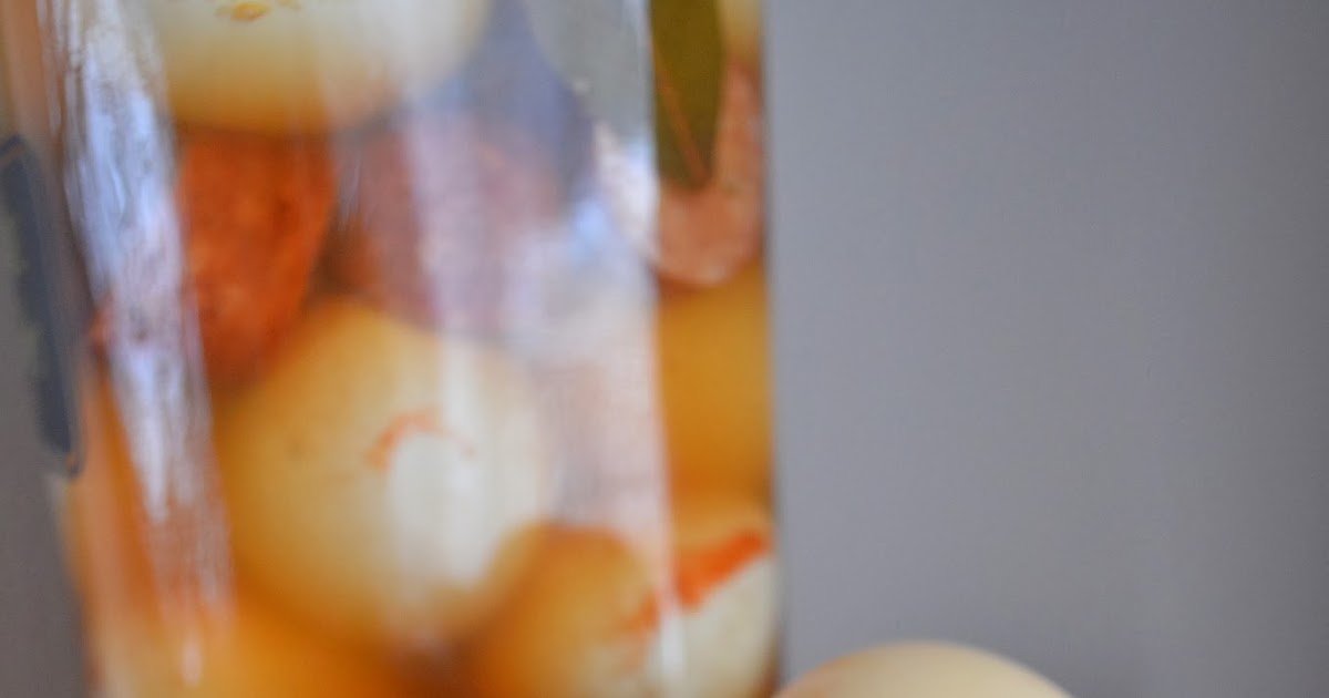 iron stef cajun pickled eggs and sausage