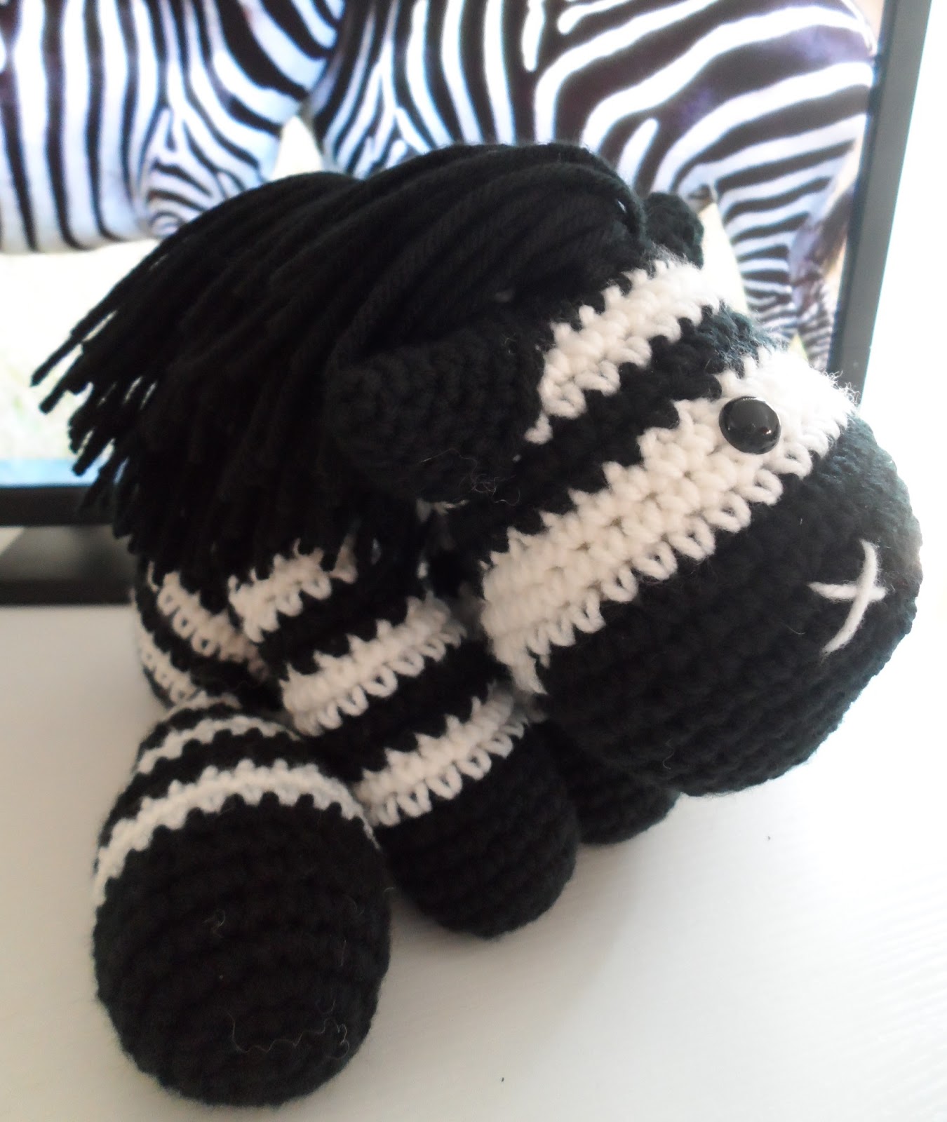 Crochet Zebra Tutorial