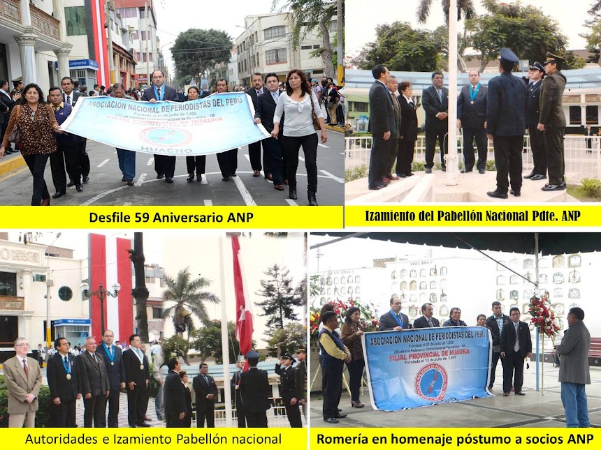 ANP Presente en Izamiento Pabellón Nacional