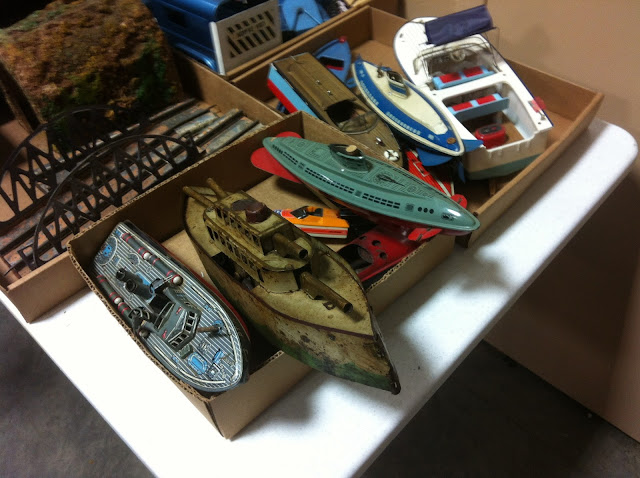 vintage toy ships