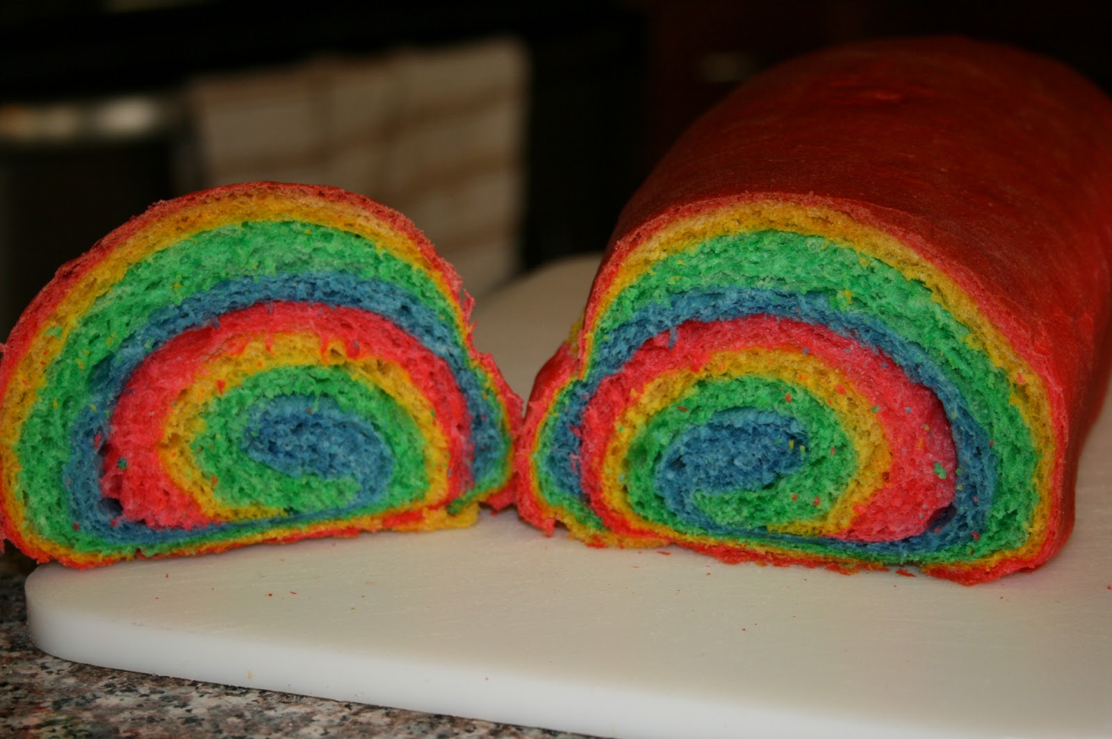 Imperfectly Homemade Mom by Monica Rainbow Bread!