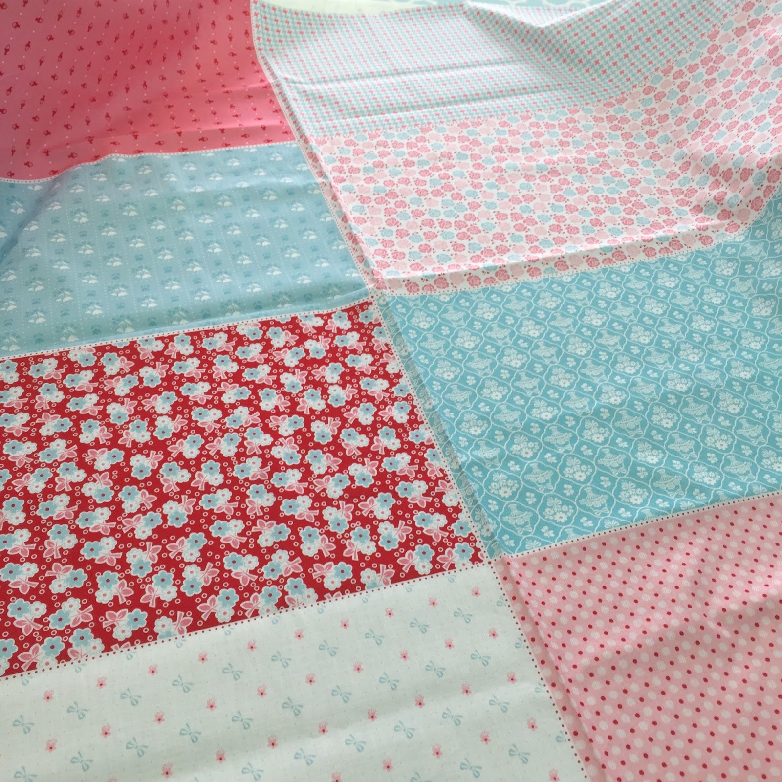 Bee In My Calico Days Fabric is Here and Getting Ready for the BLOOM Sew Along!!!