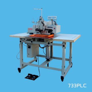 733PLC Maquina de coser automatica de patron para tejidos
