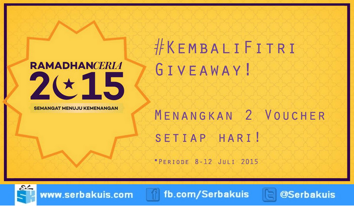 Kuis Kembali Fitri Lazada Berhadiah Voucher 3 Juta Rupiah Kuis Kembali Fitri Lazada Berhadiah Voucher 3 Juta Rupiah