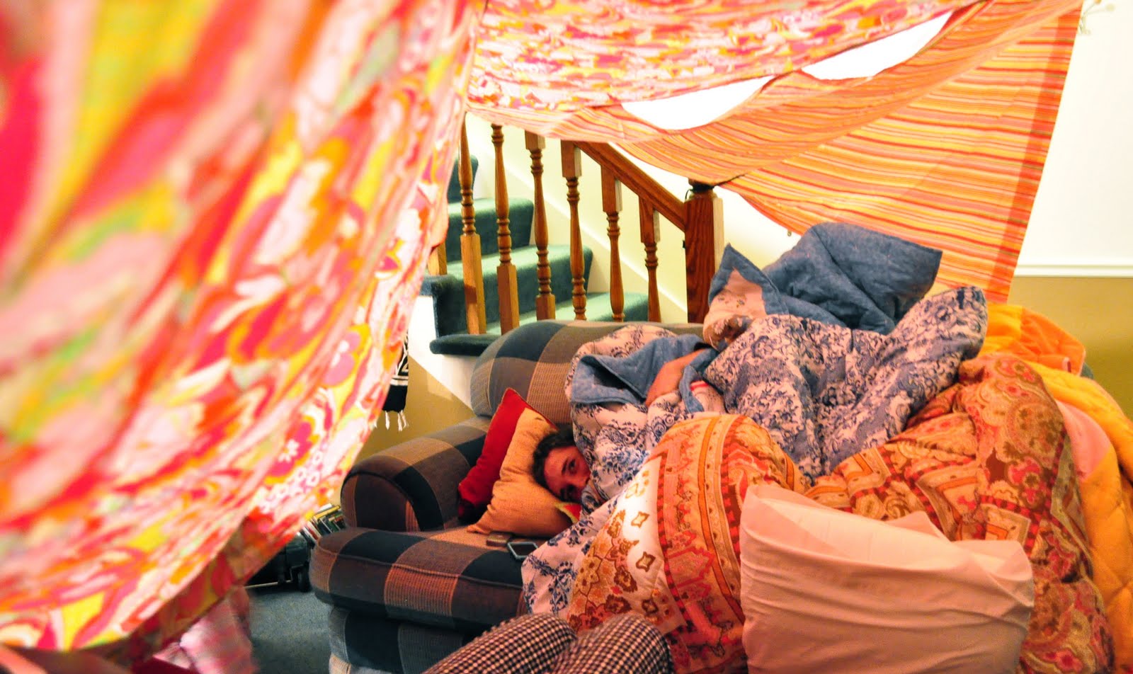what a lovely notes on LOVE day 10 best friends & blanket forts