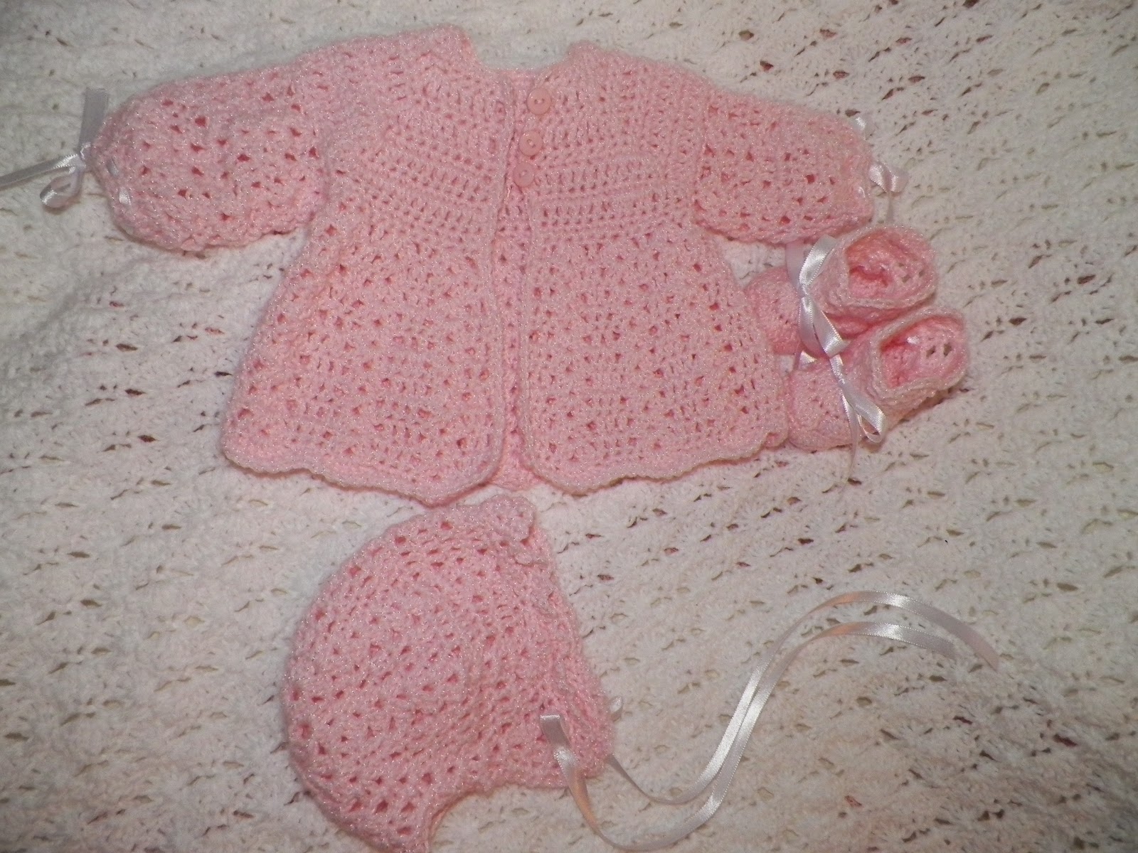 New crocheted BABY items!