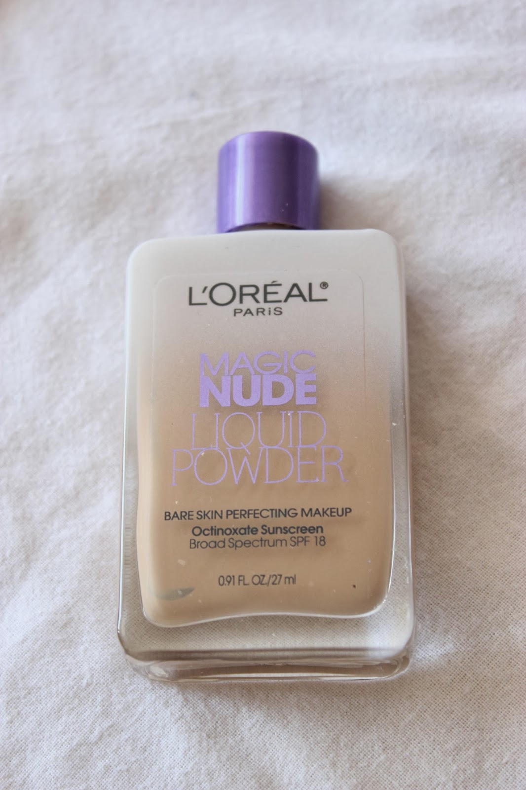 L'oreal magic nude liquid powder - eau the teint 320 natural beige.