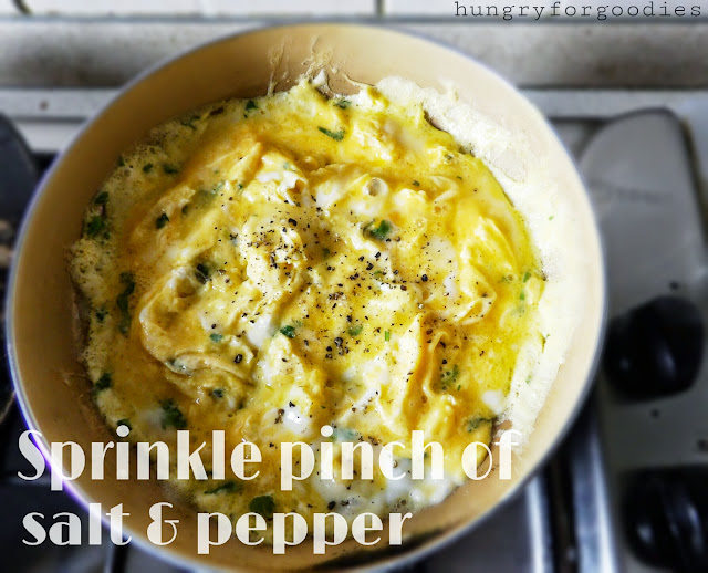 My Hot dog Omelette Recipe STEP BY STEP Hungry for Goodies