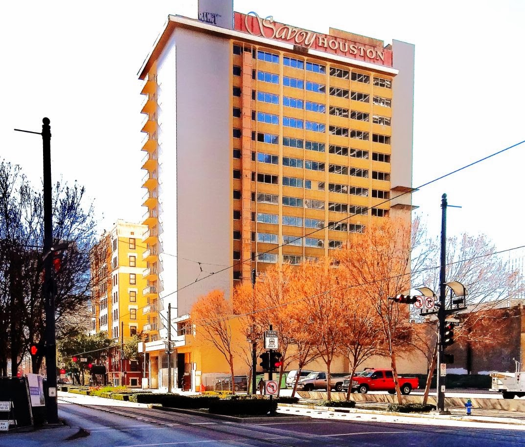 Houston in Pics 1616 Main Savoy Hotel property slated for redevelopme