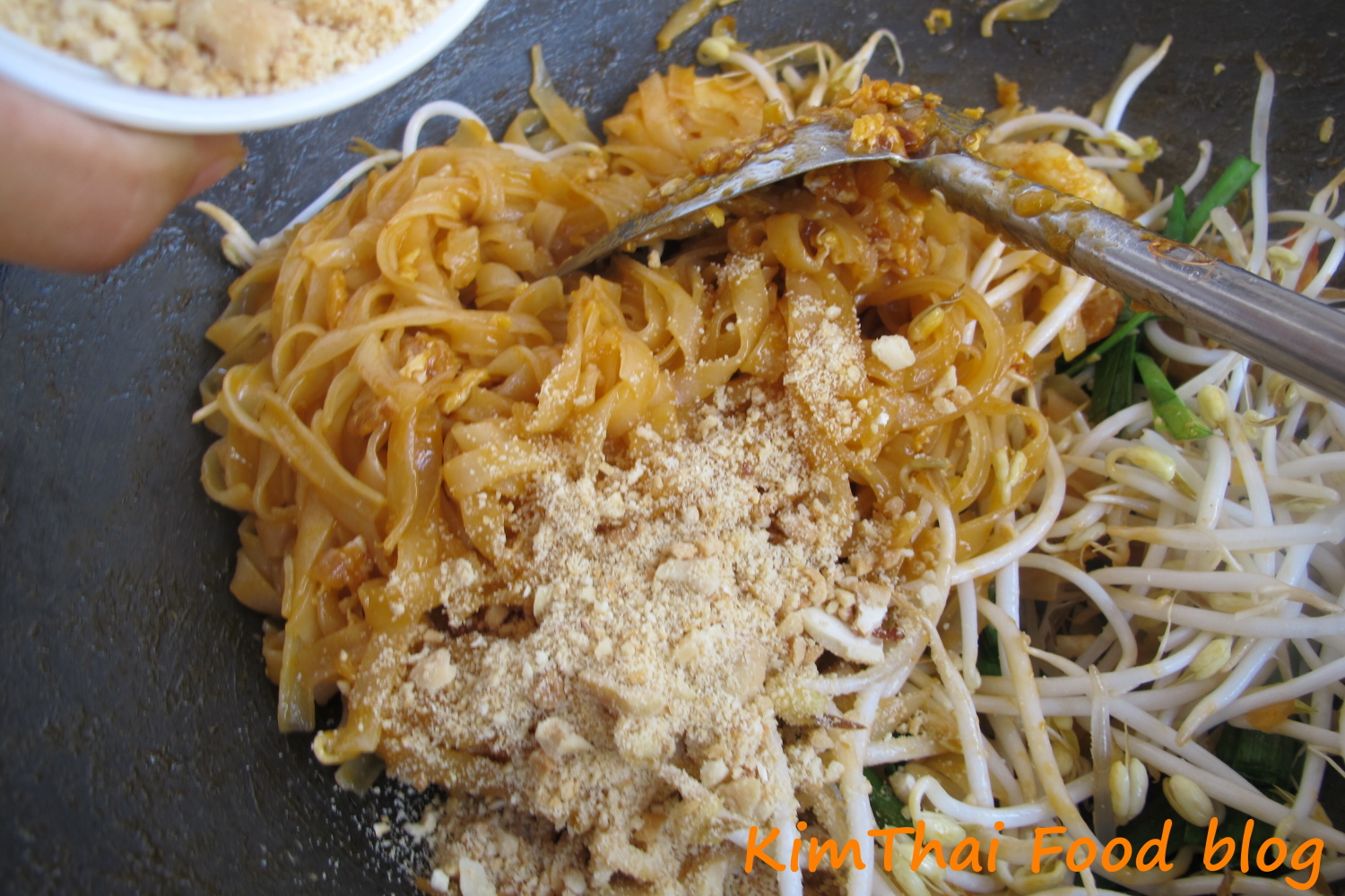 Kim Thai Food Blog Pad Thai Prawns (ผัดไทยกุ้งสด)