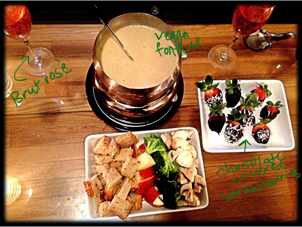 Sarah's Plantry Raid A Definite "DO!".....Vegan Cheese Fondue