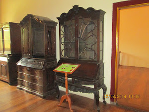 Dutch era furniture inside "Jakarta history museum".