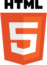 I am the 'title' attribute, not the 'alt' attribute. HTML5 logo — I am the 'alt,' not the 'title'