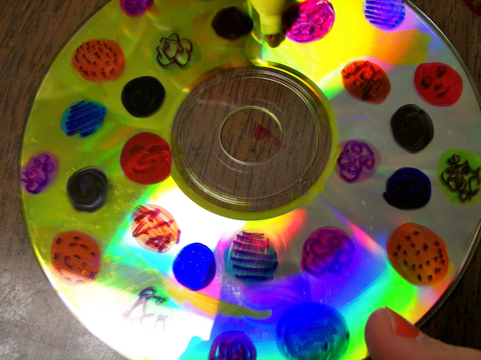 Organized Chaos Radial CD Designs All Grades (examples of 2nd, 3rd, and 4th)