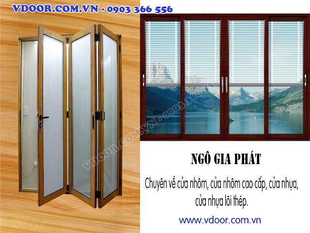 Vdoor phân phối cửa nhựa lõi thép tại TP. HCM