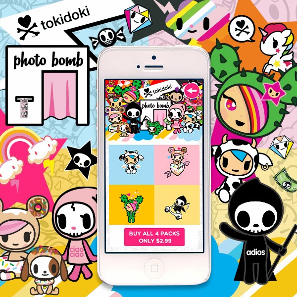 I love Kawaii Tokidoki Photo Bomb App
