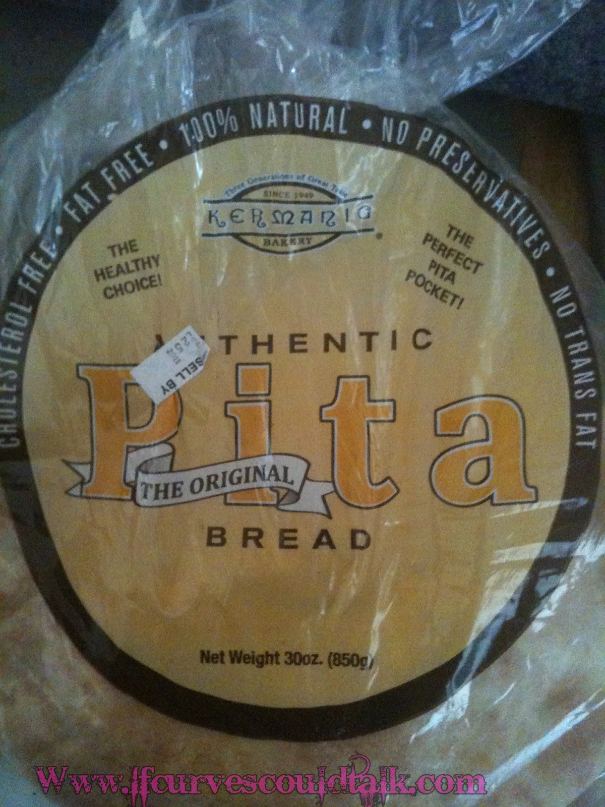 If Curves Could Talk REVIEW Karmanig Bakery Pita Bread (1 POINT IN