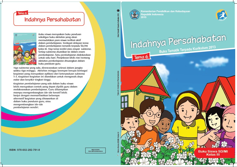Download Buku Tematik Tema 6 Kelas 3 (Kurikulum 2013)