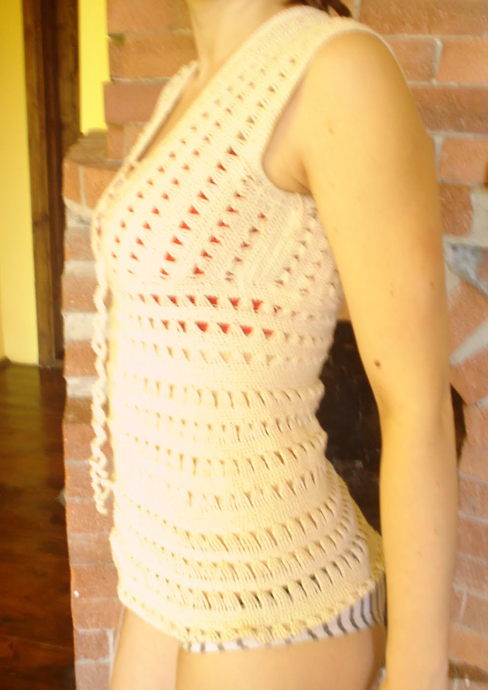 Crochet Dress Jennifer Aniston in "Just Go with It" Cossalina