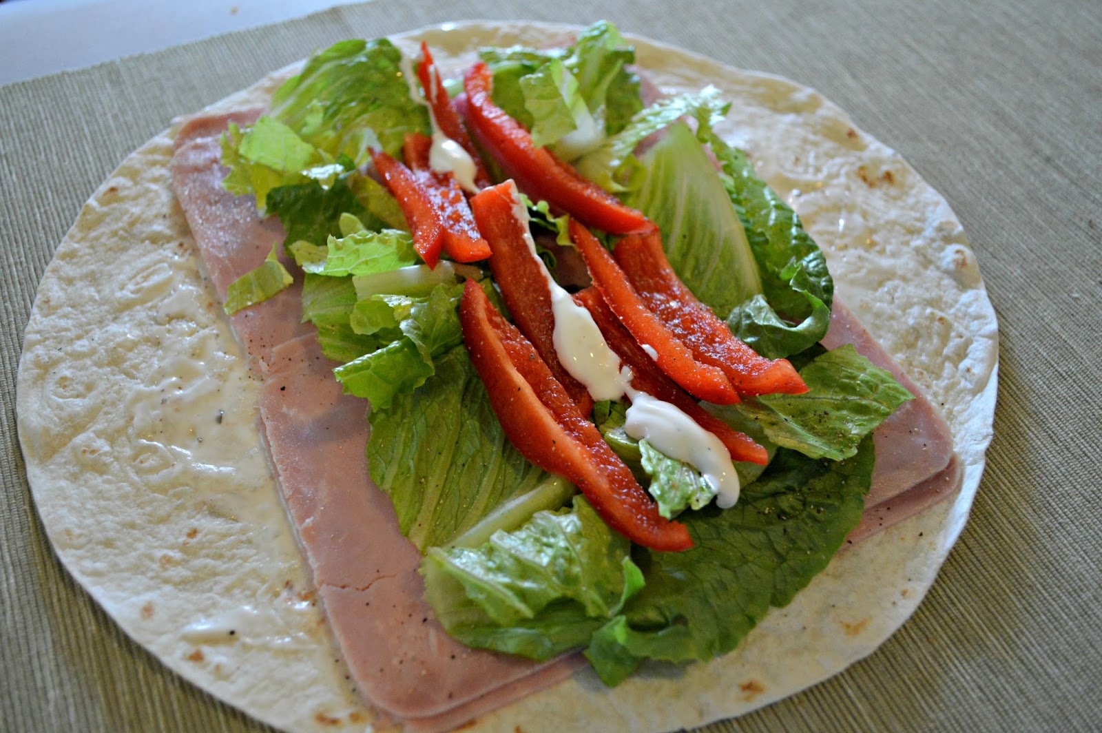 Orchard Girls WWEW Bell Pepper & Ranch Wrap