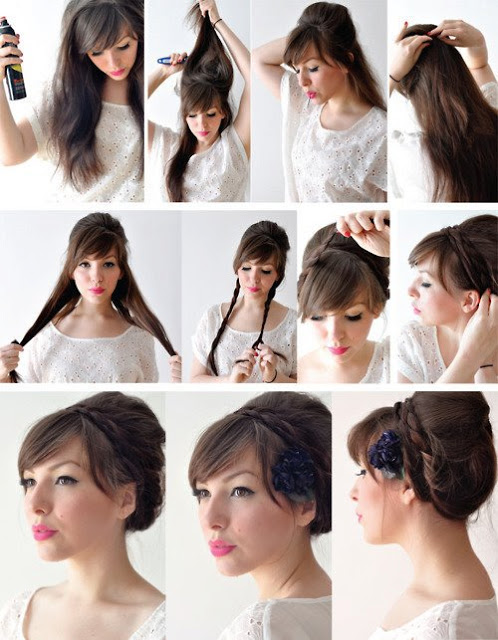 different hairstyles tutorials DIY