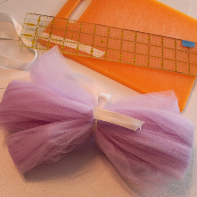 Rachael Rabbit Tutorial Tulle Pom Poms