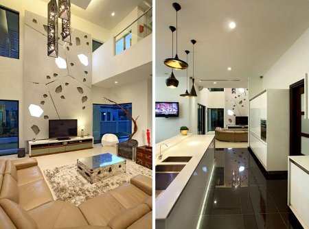 Decoración de interiores: El estilo futurista: muebles y diseños de moda