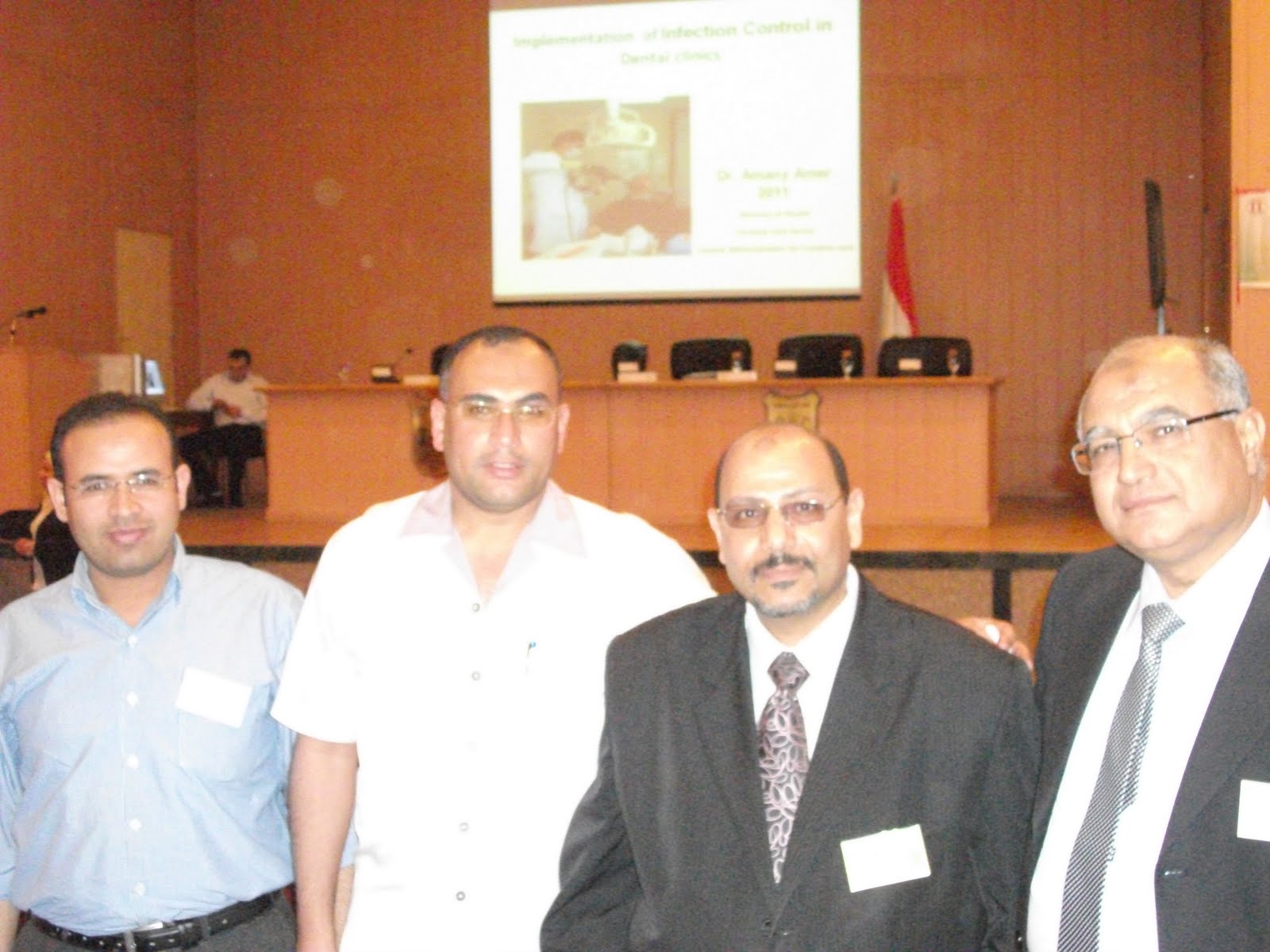 مكافحة عدوى وتلوث المستشفيات كلمة الإفتتاح فى ملتقى تبادل الخبرات