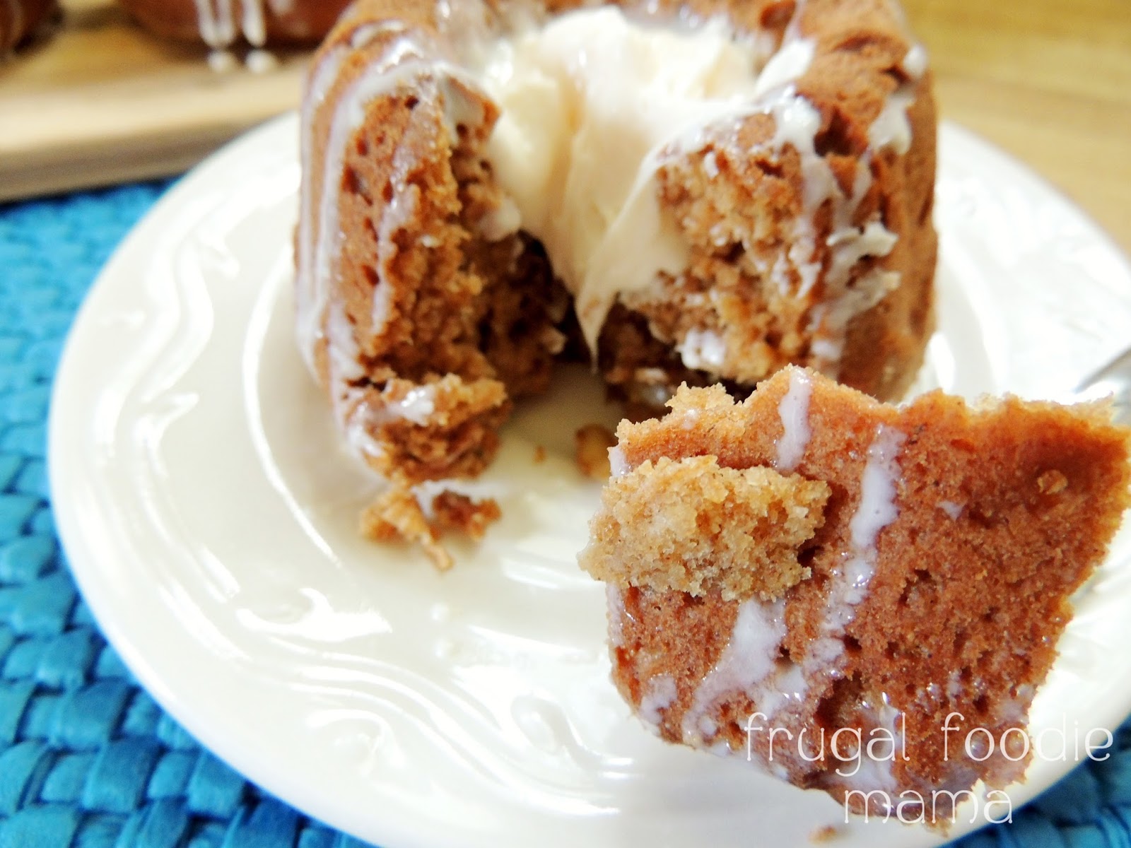Frugal Foodie Mama Mini Applesauce Bundt Cakes