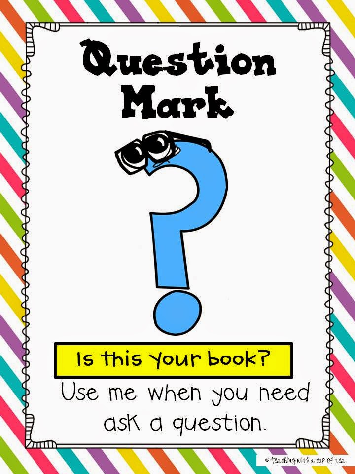 Teaching with a Cup of Tea Punctuation Posters