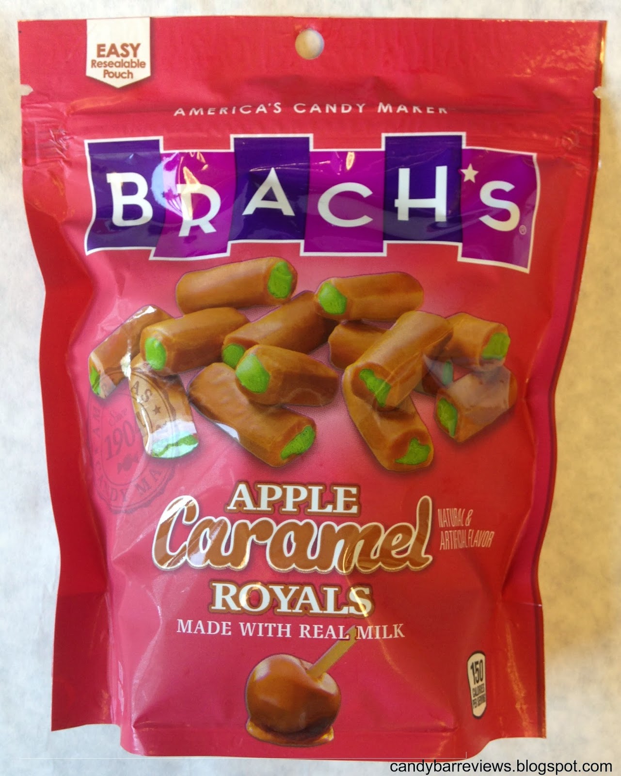 Candy Bar Reviews Brach's Caramel Apple Royals