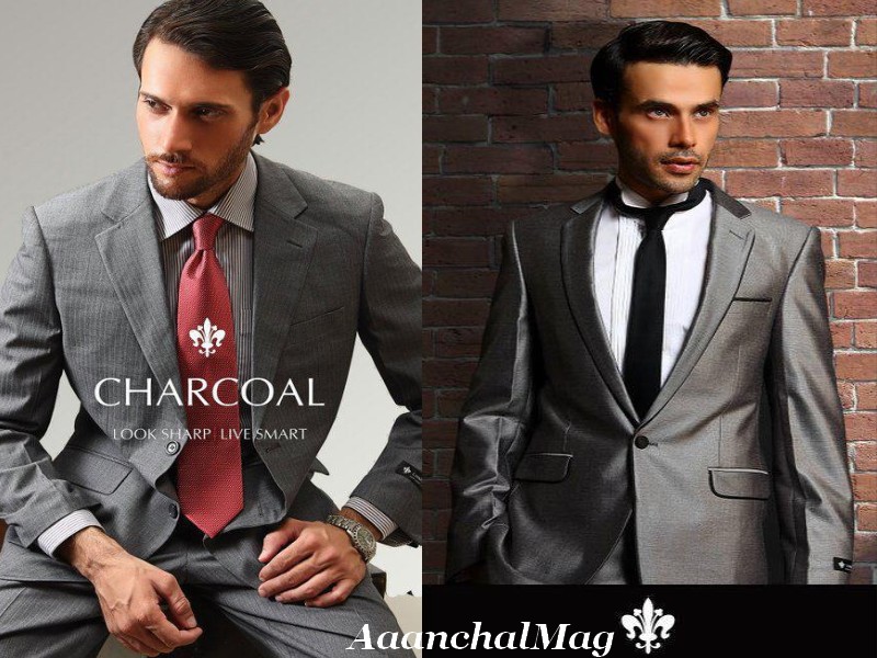 updatefashion Charcoal Clothing Official Men Dress Collection Pant