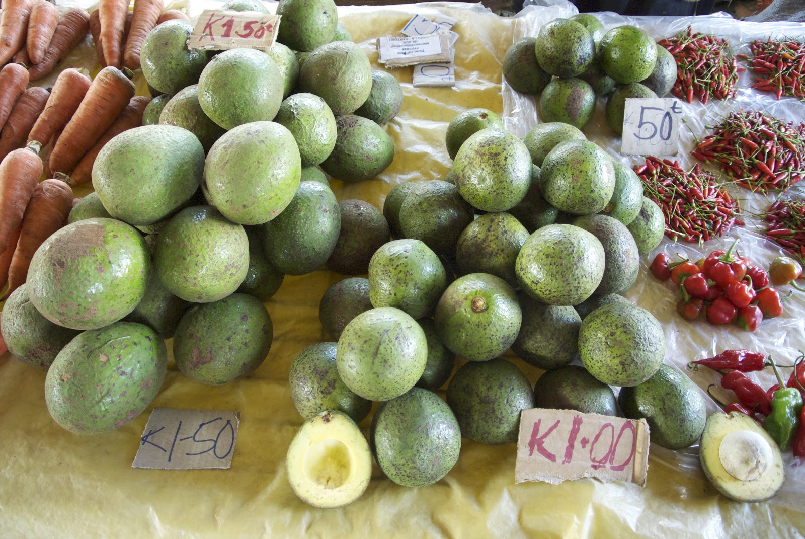 GlobalGoodFood Lae fruit, vegetables produce market Papua New Guinea