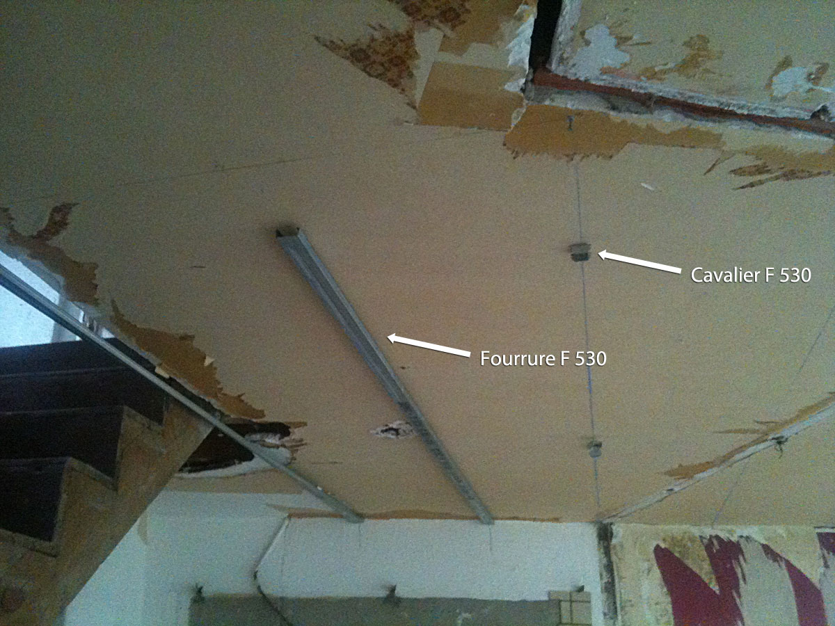 Rénovation de ma maison: le faux plafond