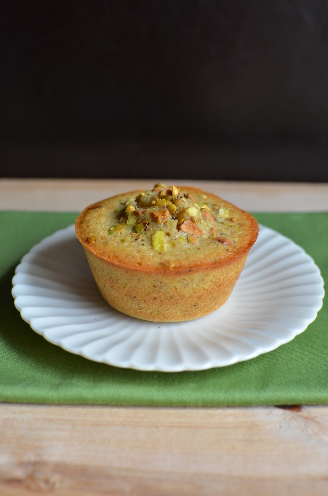 Playing with Flour Pistachio financiers